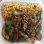 Best 青椒牛 Pepper Steak w. Onion (Combo Platter) in Jacksonville, FL